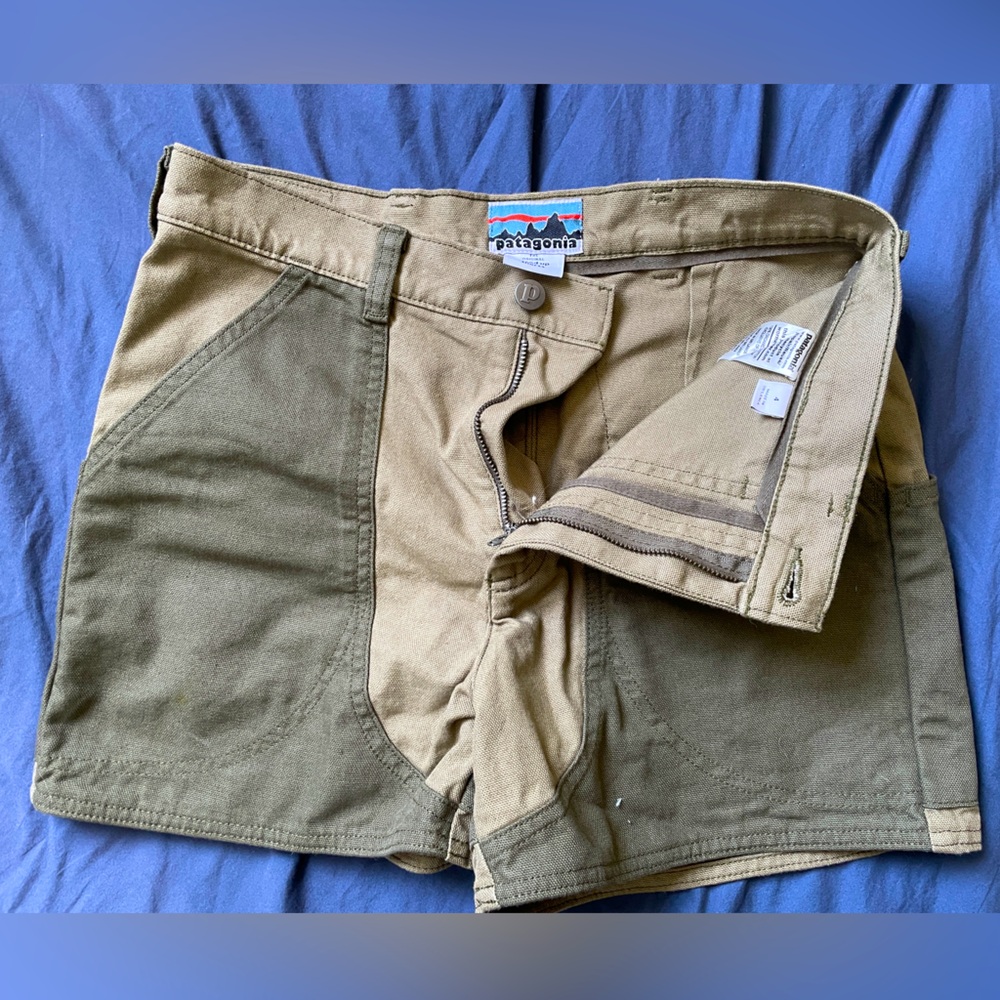 Patagonia W Stand-up regenerative organic cotton shorts NWT size 4